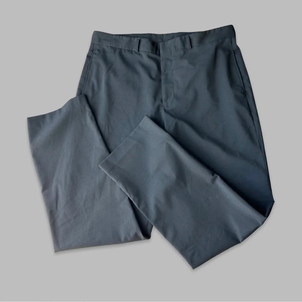 Club Monaco Wool Blend Straight  Leg Trouser Smart Pants Made in Canada